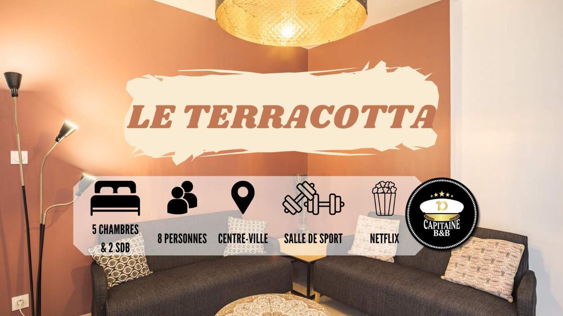 Le Terracotta Ideal Groupe Salle De Sport Parking Gratuit Troyes Extérieur photo